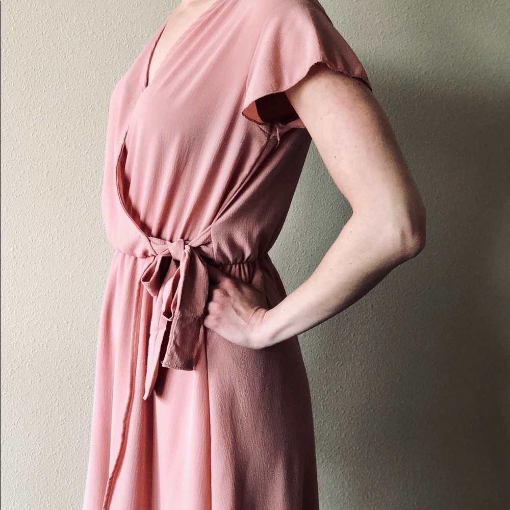 SCOBE BLUSH PINK DRESS